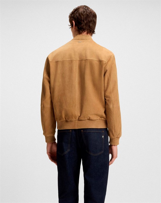 Muller Læder Jakke - Medium Beige